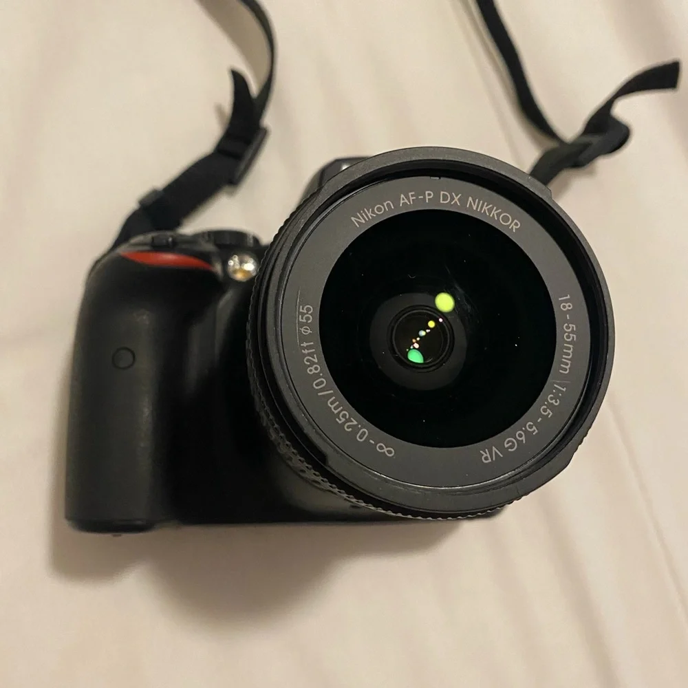Nikon D3400 Black with 18-55mm Lens